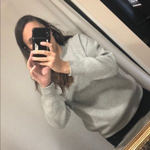 J. Crew knit sweatshirt